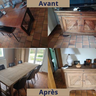 Table Meuble Avant Apres